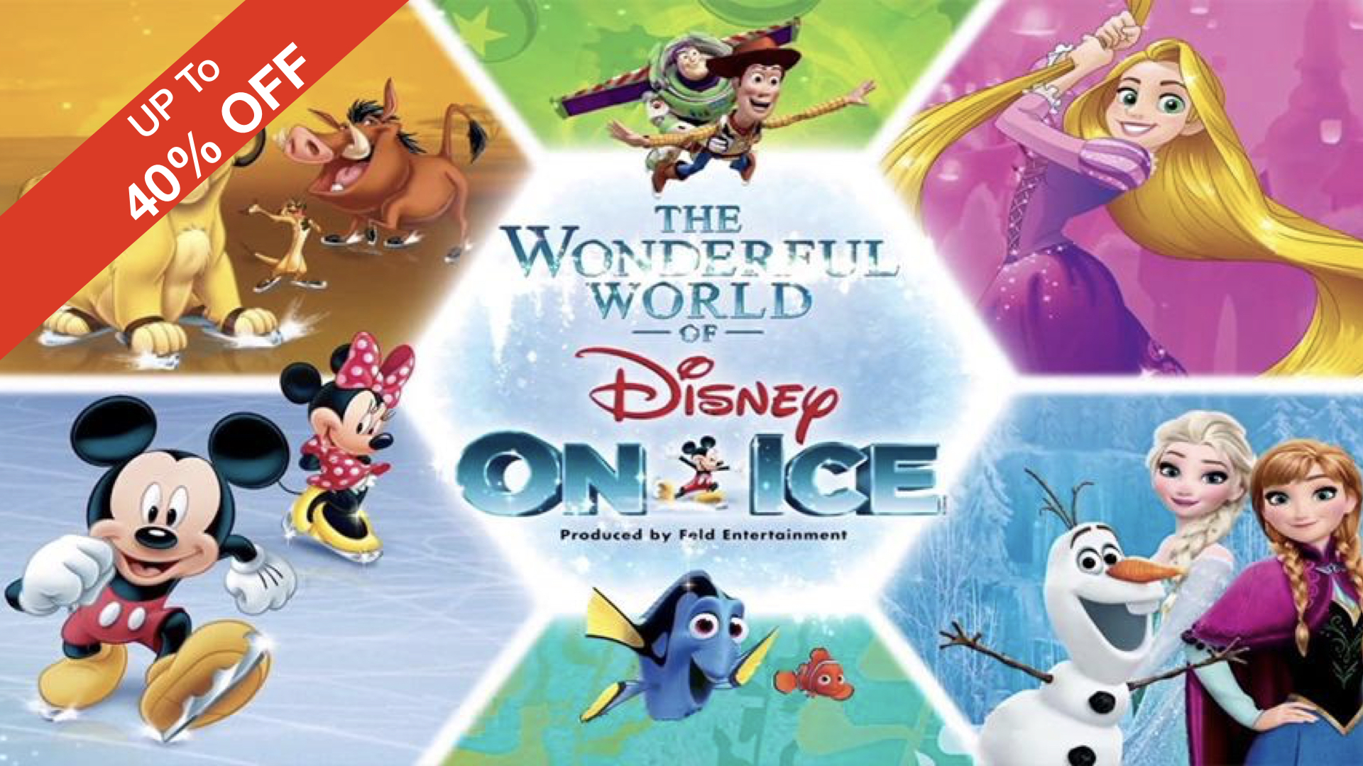 Oakland 冰上迪士尼disney On Ice 魔法世界